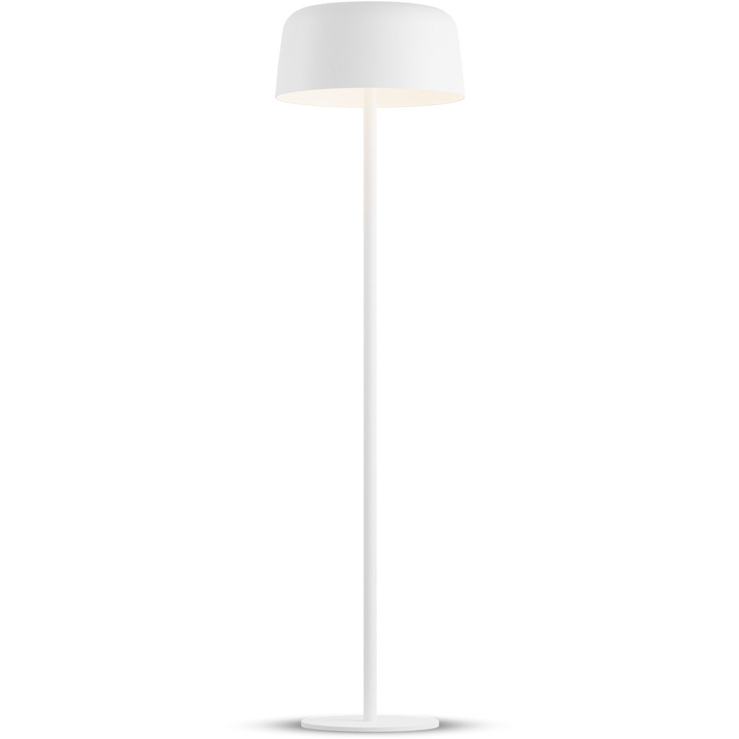 Yurei 51.5 inch 14.00 watt Matte White Floor Lamp Portable Light